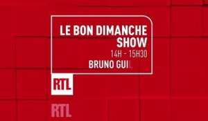 Virginie Lemoine invitée de Bruno Guillon dans "Le Bon Dimanche Show"