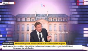 Présidentielle : les zones à faibles émissions sur les routes créent un "délit de pauvreté" pour les automobilistes, dénonce Nicolas Dupont-Aignan