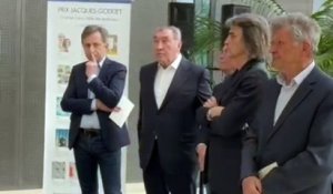 Tour de France 2022 - Le Mag  - Eddy Merckx, Bernard Hinault, Bernard Thévenet, Christian Prudhomme... à Paris pour le Prix Jacques Goddet et honorer Philippe Brunel !