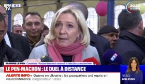 Marine Le Pen répond à Jean Castex et l’invite à débattre "arguments contre arguments"