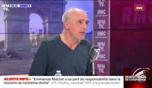 Philippe Poutou: "Eric Zemmour est un fasciste"