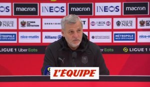 Genesio : « On a montré du caractère » - Foot - L1 - Rennes