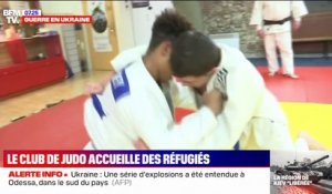 À Saint-Cyprien dans les Pyrénées-Orientales, le club de judo accueille des réfugiés ukrainiens