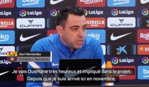 Barcelone - Xavi : "Dembélé ? Aucun reproche a lui faire"