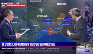 Guerre en Ukraine: l'offensive russe se précise à l'Est du pays