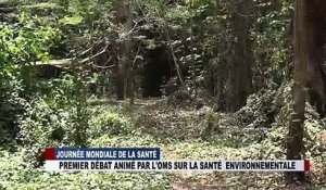 JOURNEE MONDIALE DE LA SANTE PREMIER DEBAT ANIME PAR L'OMS  SUR LA SANTE ENVIRONNEMENTALE