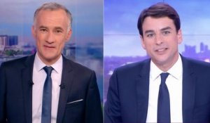 Gilles Bouleau (TF1) et Julian Bugier (France 2) rendent hommage à David Pujadas