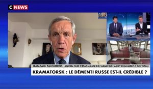 Jean-Paul Paloméros estime que le démenti des Russes sur le massacre de civils à Kramatorsk «n’est pas crédible»