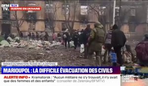 Guerre en Ukraine: la difficile évacuation des civils de Marioupol