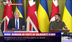 Boris Johnson: "Nous apporterons à l'Ukraine le soutien dont elle a besoin"