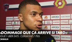 La réaction de Kylian Mbappé après Clermont / PSG - Ligue 1 Uber Eats