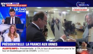 Présidentielle: François Hollande vote à Tulle