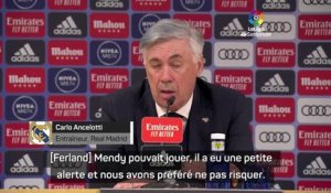 Ligue des champions - Ancelotti : "Ferland Mendy peut jouer"