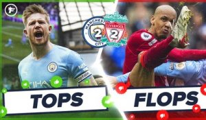 Les Tops et Flops de Manchester City - Liverpool