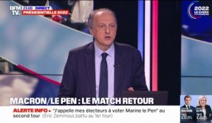 L'écart se réduit entre Marine Le Pen et Jean-Luc Mélenchon, selon notre dernière estimation à 23h