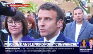 Présidentielle: Emmanuel Macron dans les Hauts-de-France pour "convaincre"