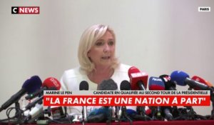 Marine Le Pen : «la France a un héritage maritime qui fait d'elle une puissance mondiale»