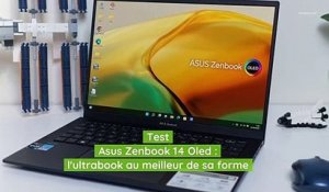 Test Asus Zenbook 14 Oled : l'ultrabook au meilleur de sa forme