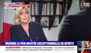 Marine Le Pen: Emmanuel Macron est "très brutal et agressif à mon égard"