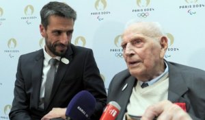 Jeux Olympiques - Paris 2024 - Charles Coste,  champion olympique en 1948, a reçu sa Légion d'Honneur... 74 ans après !