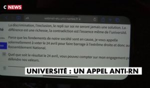 La présidente de l'Université de Nantes appelle à faire barrage au Rassemblement National