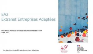 Entreprises adaptées : webinaire sur le changement d'adresse