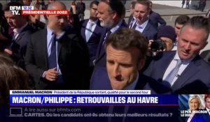 "Je parle à tous les citoyens et je veux convaincre chacun": Emmanuel Macron est arrivé au Havre où il doit parler écologie