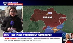 Ukraine: une usine d'armement bombardée en banlieue de Kiev, en réplique aux attaques en territoire russe