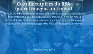 GRAND FORMAT - Ces allocataires du RSA qui retrouvent un travail