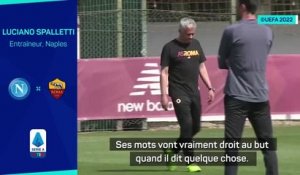 33e j. - Spalletti : "Mourinho est en train de devenir une légende"