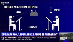Duel Macron/Le Pen: à deux jours du débat, les deux camps se préparent