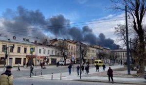 Ukraine : au moins sept morts dans de « puissantes » frappes de missiles sur la ville de Lviv