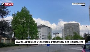 Laval : après les violences, l'émotion des habitants