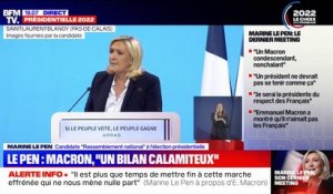 Marine Le Pen sur l'élection: "La question sera finalement assez simple: Macron ou la France ?"