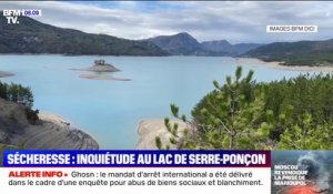 Le lac de Serre-Ponçon déjà 12 mètres en-dessous de son niveau normal