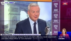 Bruno Le Maire: "Nous avons le niveau d'inflation le plus faible de tous les pays de la zone euro, excepté Malte"