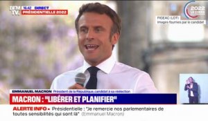 Emmanuel Macron: "On ne laissera jamais tomber personne"