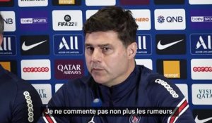 PSG - Pochettino : “Nous ne devons pas écouter les rumeurs”