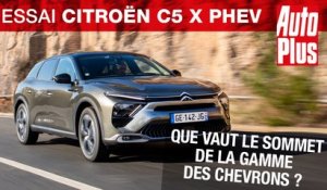 Essai Citroën C5 X hybride rechargeable 225 : que vaut le sommet de la gamme des chevrons ?