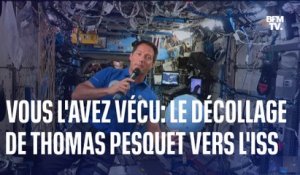 Vous l'avez vécu sur BFMTV: Le décollage de Thomas Pesquet vers l'ISS