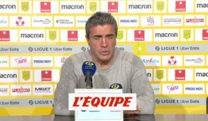 Guion : « On ne sait pas tenir un résultat  » - Foot - L1 - Bordeaux