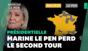 Marine Le Pen perd une nouvelle fois le second tour de la présidentielle avec 41,45% des voix