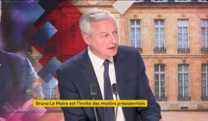 Présidentielle : la "place" de LR est "aux côtés d'Emmanuel Macron", selon Bruno Le Maire