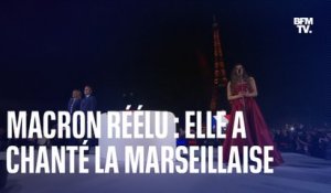 La cantatrice qui a chanté la Marseillaise au Champ-de-Mars après la réélection de Macron témoigne sur BFMTV