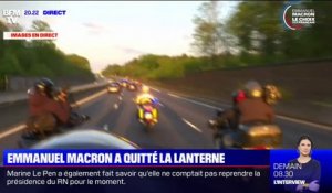 Emmanuel Macron quitte la résidence de la Lanterne pour rejoindre l'Élysée