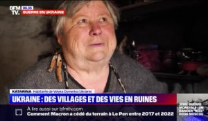Cette Ukrainienne de 73 ans a vécu près d'un mois dans une cave pour échapper aux bombardements