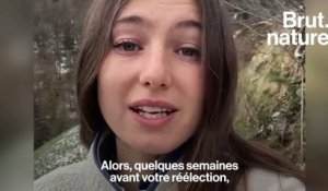 Urgence climat : Camille Etienne a un message pour Emmanuel Macron