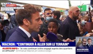 Emmanuel Macron: "Je veux avancer et essayer de réconcilier"