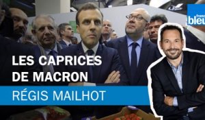 Régis Mailhot : les caprices de Macron
