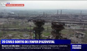 Ukraine: 20 civils sont parvenus à évacuer de l'usine Azovstal à Marioupol